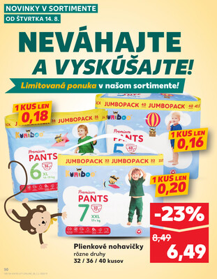 Kaufland 14.8. - 20.8. - Kaufland Prešov - Sekčov 
