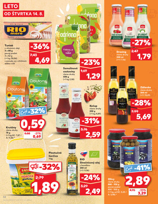 Kaufland 14.8. - 20.8. - Kaufland Čadca
