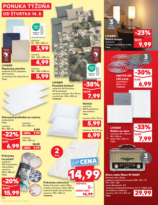 Kaufland 14.8. - 20.8. - Kaufland Senica
