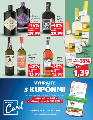 Kaufland 14.8. - 20.8. - Kaufland (Kasárenská, Šamorín)