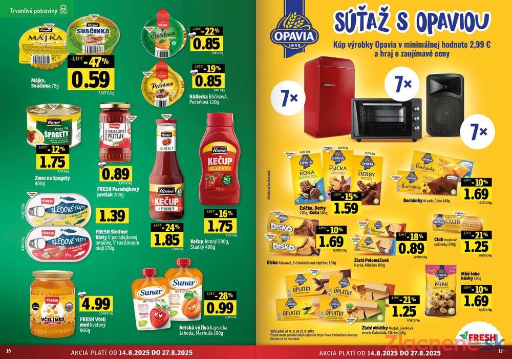 Leták Fresh - Fresh do 27.8. - strana 9