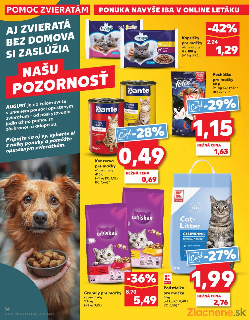 Leták Kaufland - Kaufland 21.8. - 27.8. - Kaufland Tvrdošín - strana 54