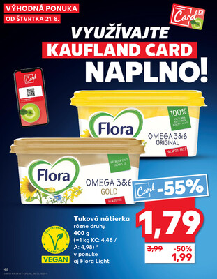 Kaufland 21.8. - 27.8. - Kaufland Tvrdošín