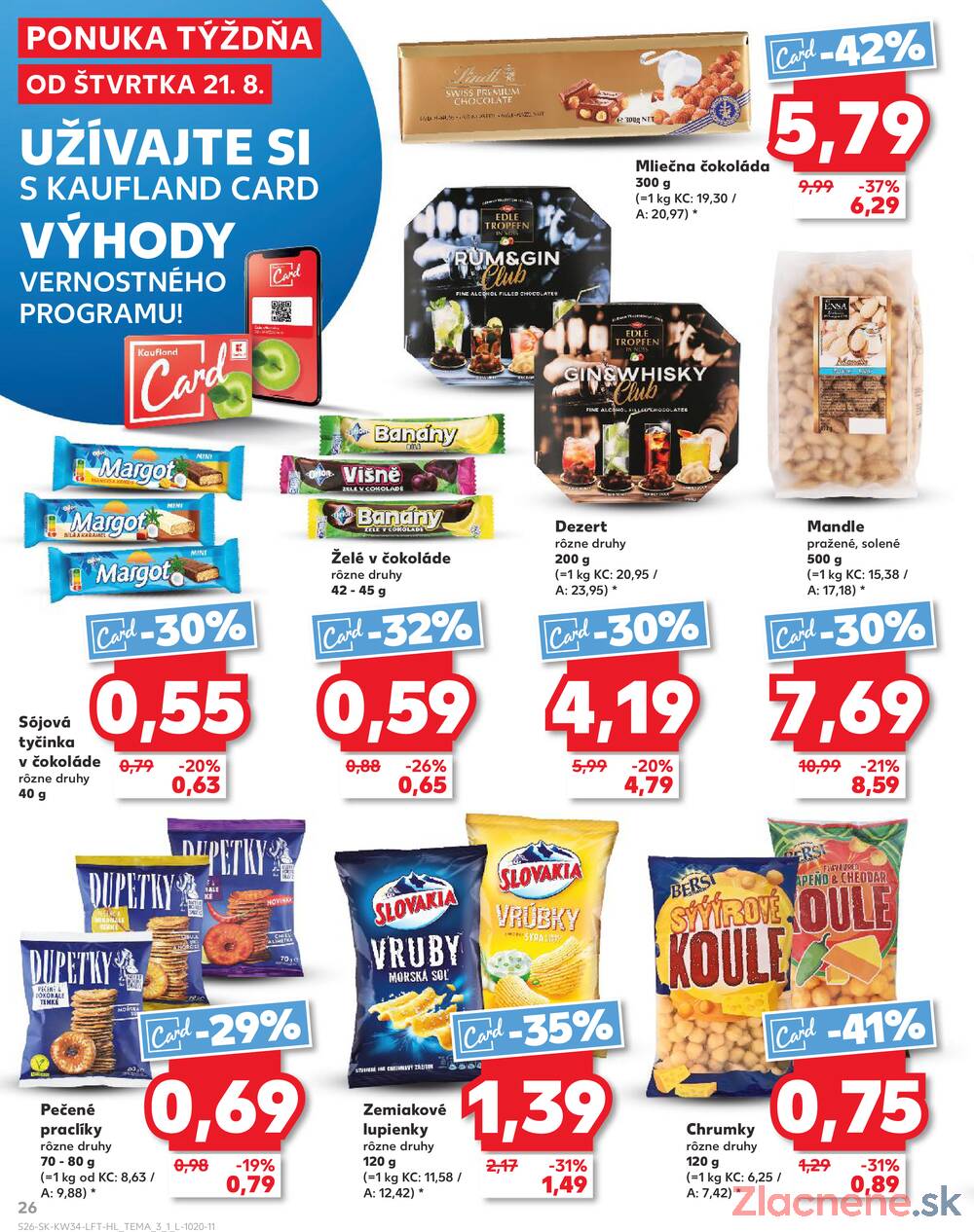 Leták Kaufland - Kaufland 21.8. - 27.8. - Kaufland Brezno - strana 26