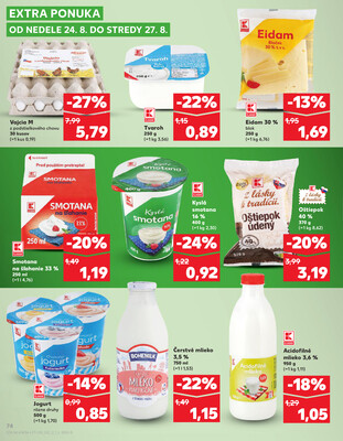 Kaufland 21.8. - 27.8. - Kaufland Brezno