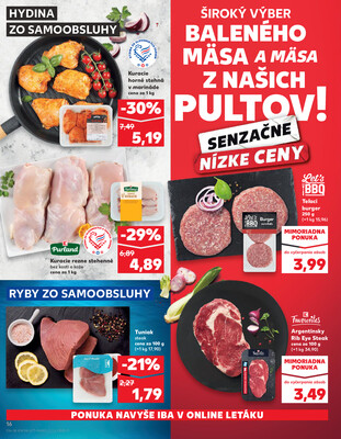 Kaufland 21.8. - 27.8. - Kaufland Spišská Nová Ves