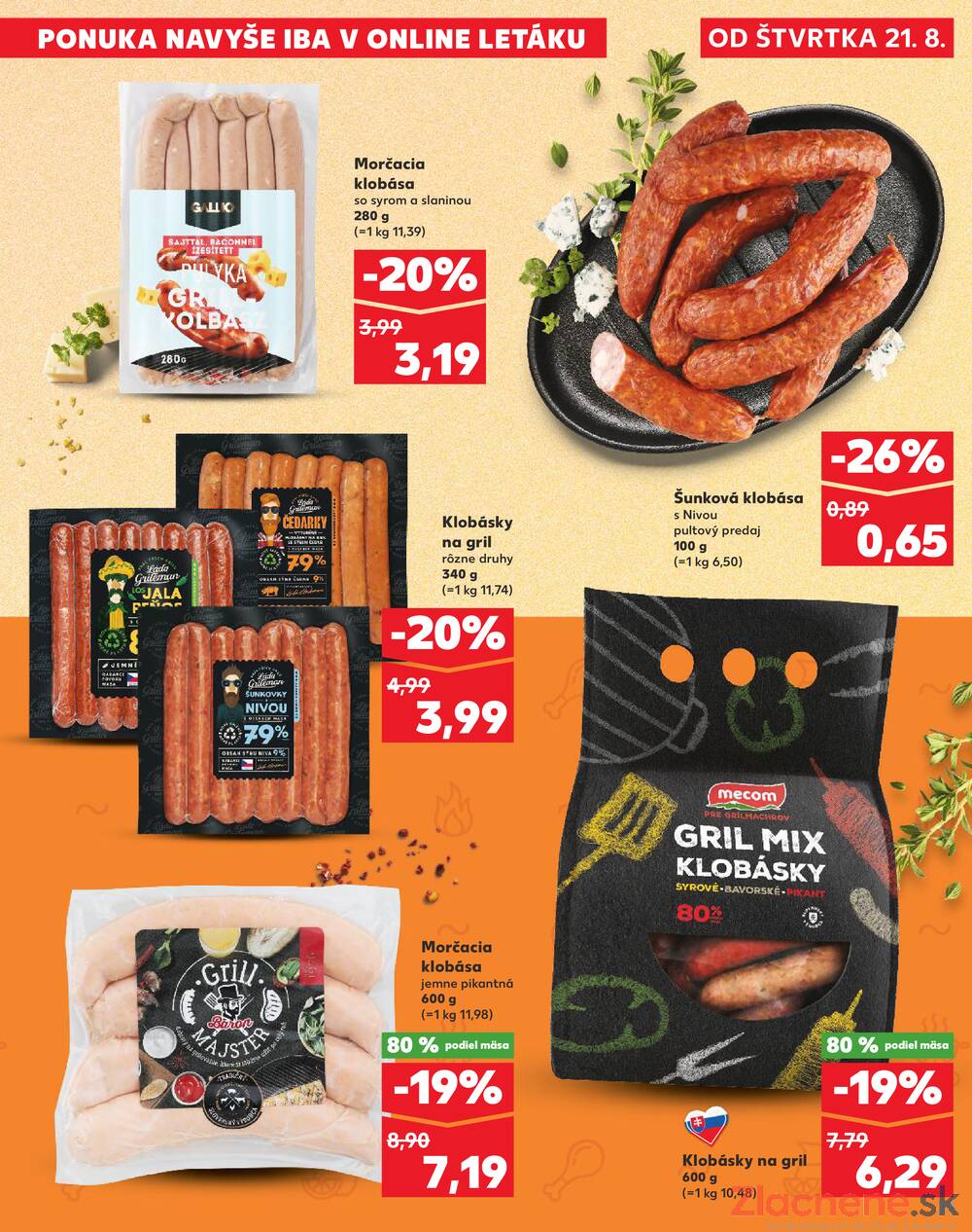 Leták Kaufland - Kaufland 21.8. - 27.8. - Kaufland Dubnica nad Váhom - strana 21