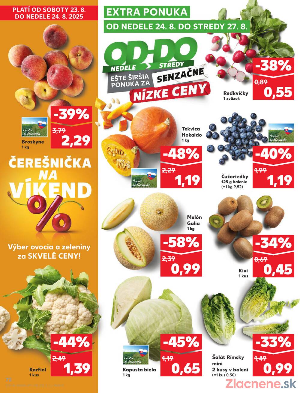 Leták Kaufland - Kaufland 21.8. - 27.8. - Kaufland Dubnica nad Váhom - strana 72