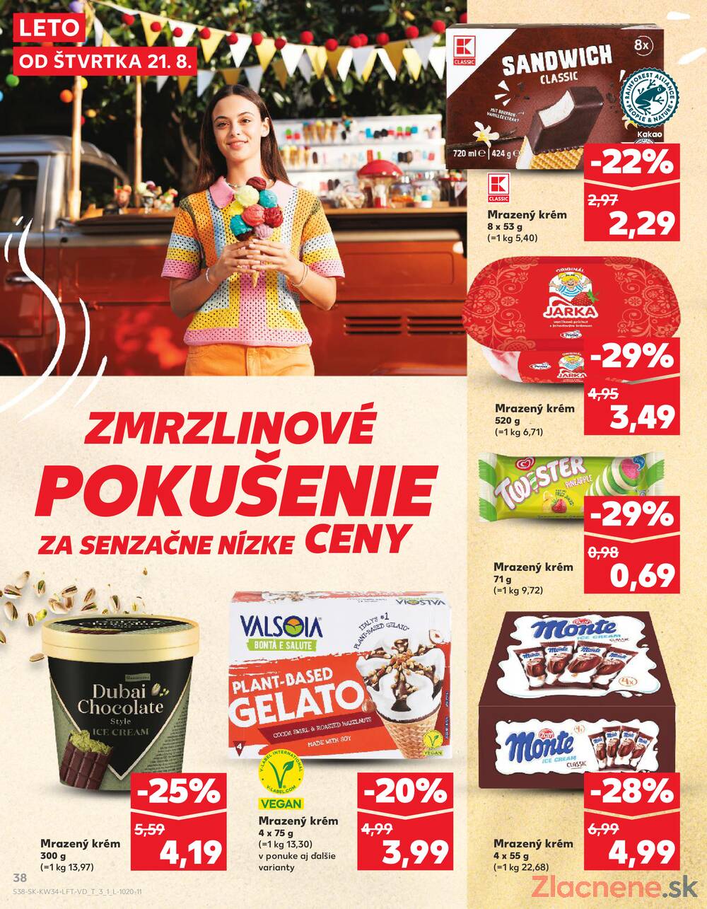 Leták Kaufland - Kaufland 21.8. - 27.8. - Kaufland Humenné - strana 38