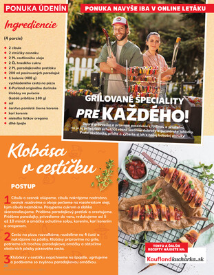 Kaufland 21.8. - 27.8. - Kaufland Vranov nad Topľou