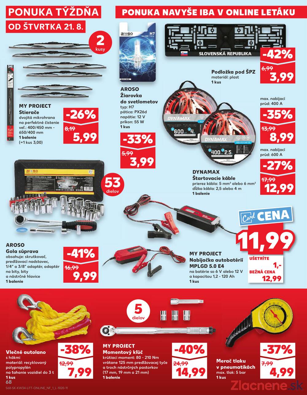 Leták Kaufland - Kaufland 21.8. - 27.8. - Kaufland Rimavská Sobota - strana 68