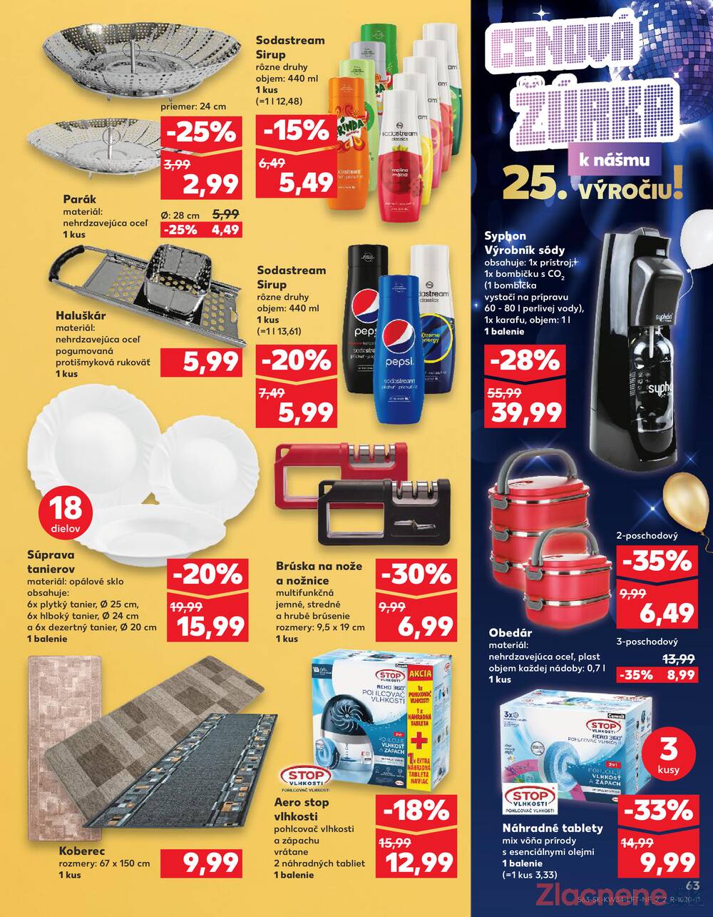 Leták Kaufland - Kaufland 21.8. - 27.8. - Kaufland Stará Ľubovňa - strana 63