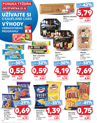 Kaufland 21.8. - 27.8. - Kaufland Stará Ľubovňa