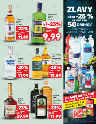 Kaufland 21.8. - 27.8. - Kaufland Stará Ľubovňa