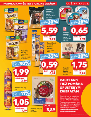 Kaufland 21.8. - 27.8. - Kaufland Kežmarok