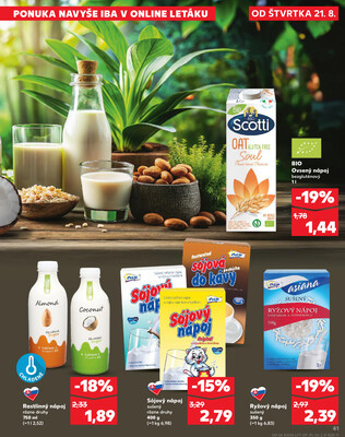 Kaufland 21.8. - 27.8. - Kaufland Rožňava