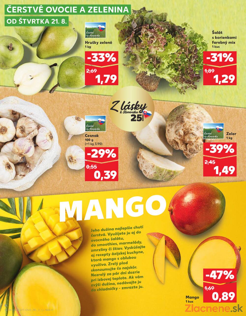 Leták Kaufland - Kaufland 21.8. - 27.8. - Kaufland Svidník - strana 6