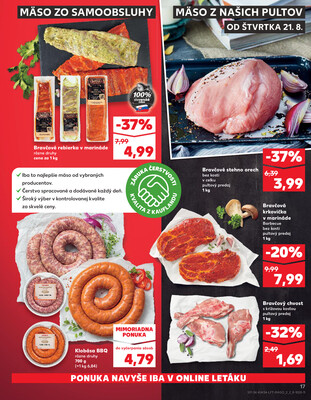 Kaufland 21.8. - 27.8. - Kaufland Svidník