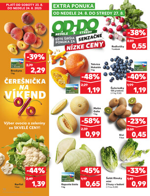 Kaufland 21.8. - 27.8. - Kaufland Šamorín-Mliečno - Krajinská cesta