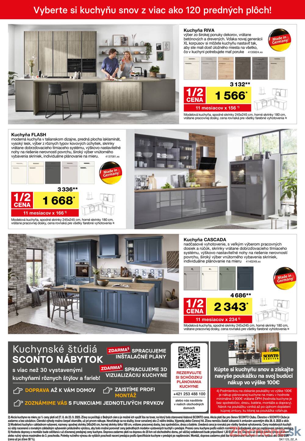 Leták SCONTO nábytok - Sconto nábytok od 27.8. do 23.9.2025 - strana 2