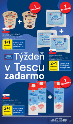 Tesco supermarkety od 20.8. do 26.8.2025