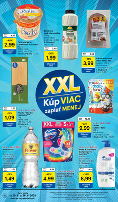 Tesco supermarkety od 20.8. do 26.8.2025