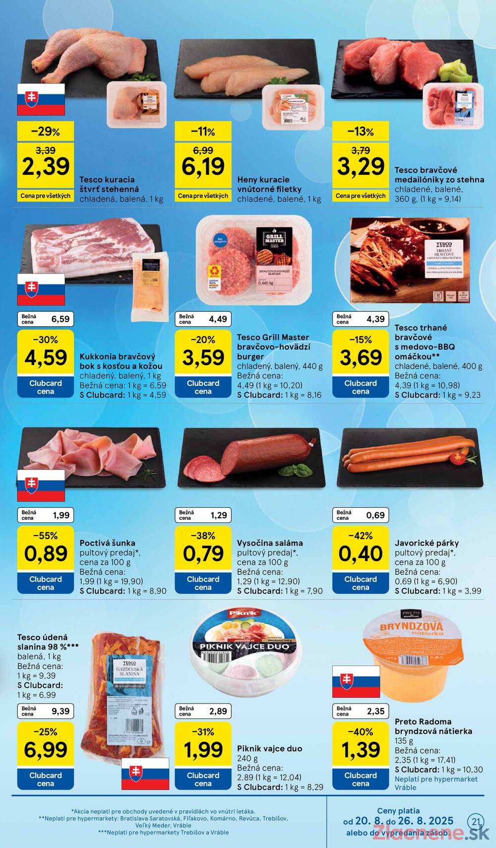 Leták Tesco - Tesco malé hypermarkety od 20.8. do 26.8.2025 - strana 21