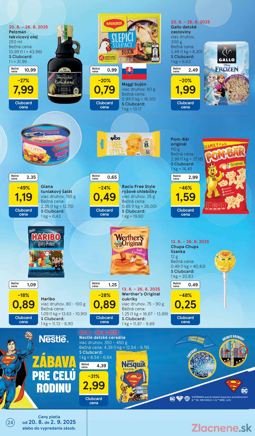 Leták Tesco - Tesco malé hypermarkety od 20.8. do 26.8.2025 - strana 24