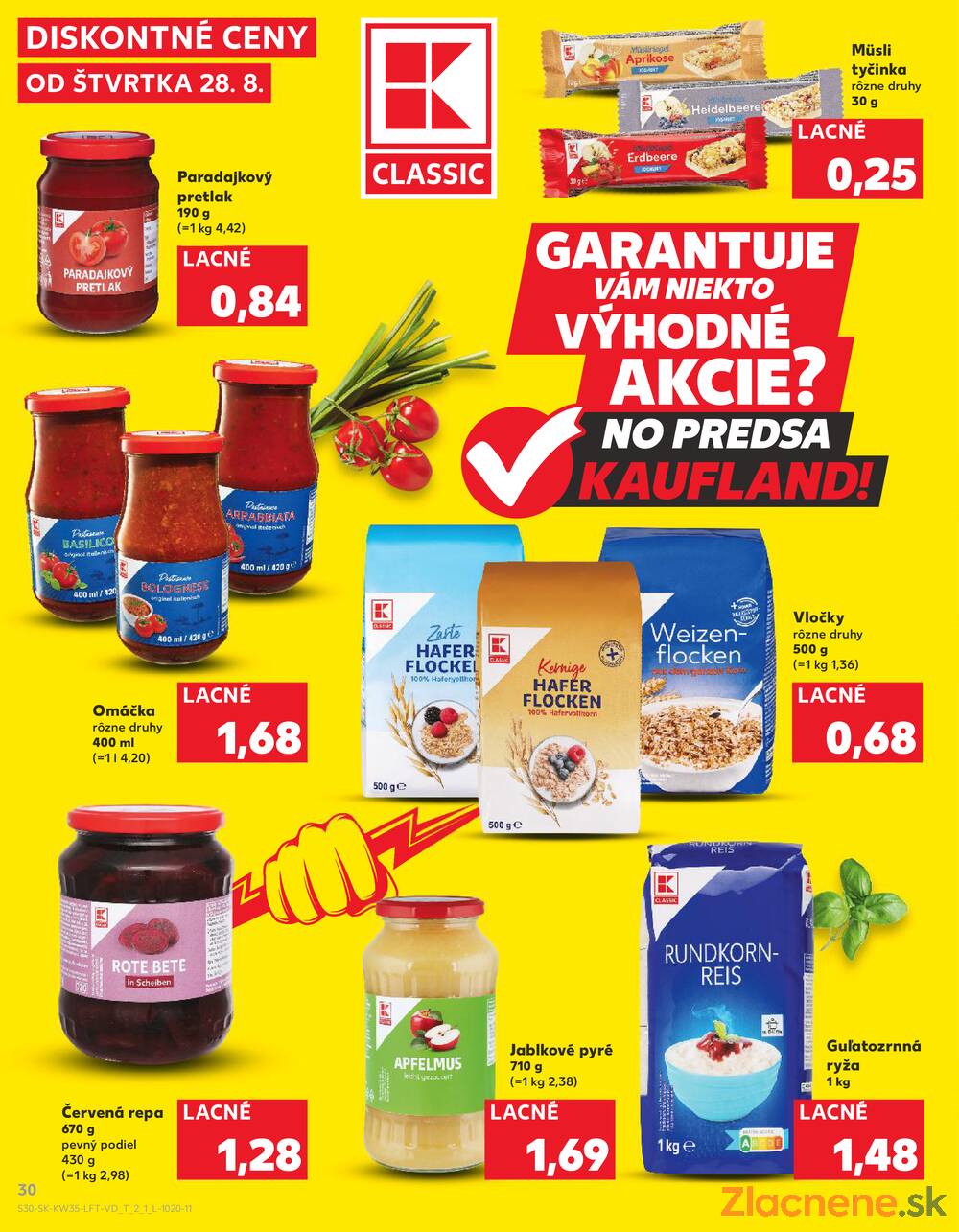 Leták Kaufland - Kaufland 28.8. - 3.9. - Kaufland Detva - strana 30