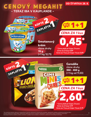 Kaufland 28.8. - 3.9. - Kaufland Detva