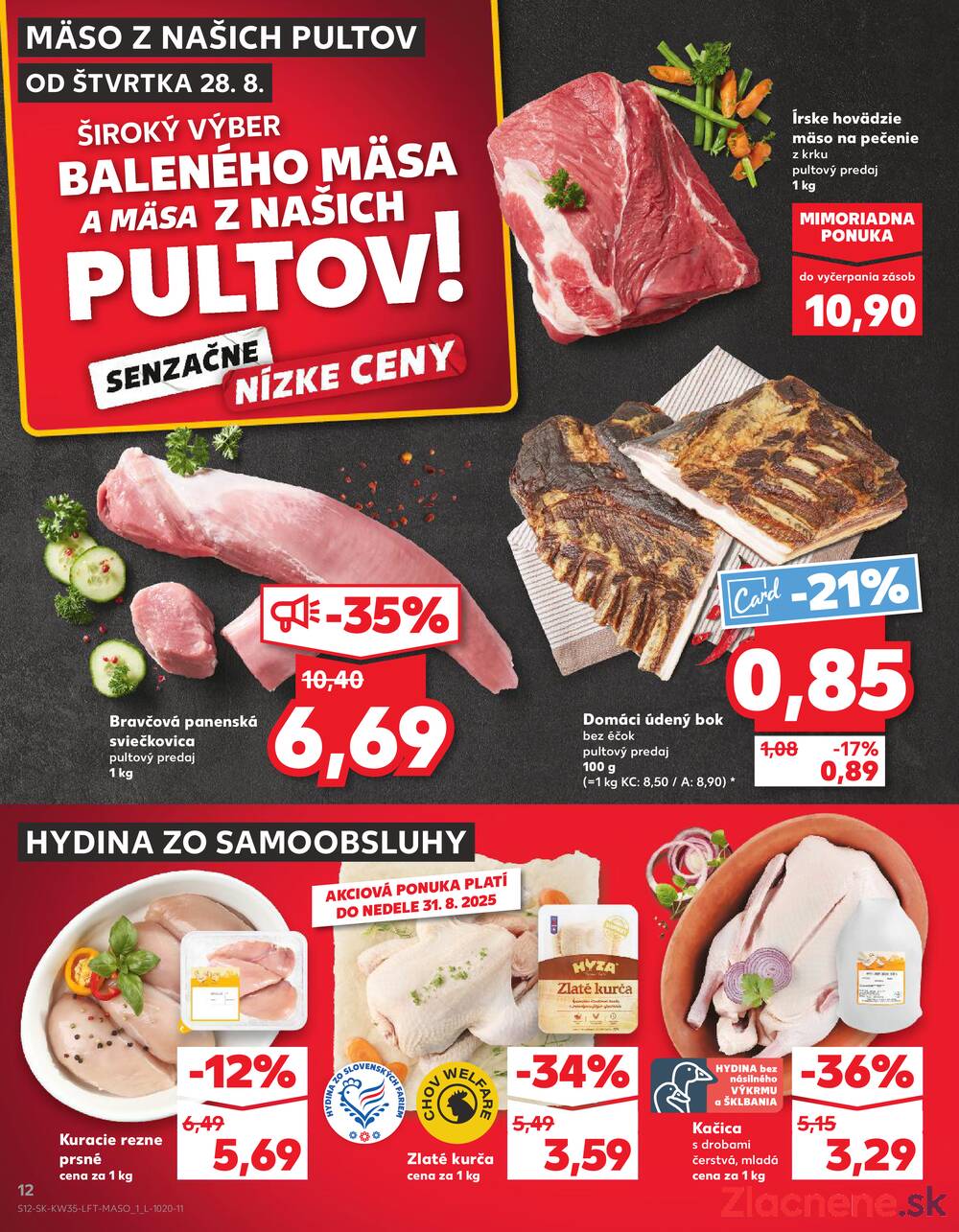 Leták Kaufland - Kaufland 28.8. - 3.9. - Kaufland Púchov - strana 12