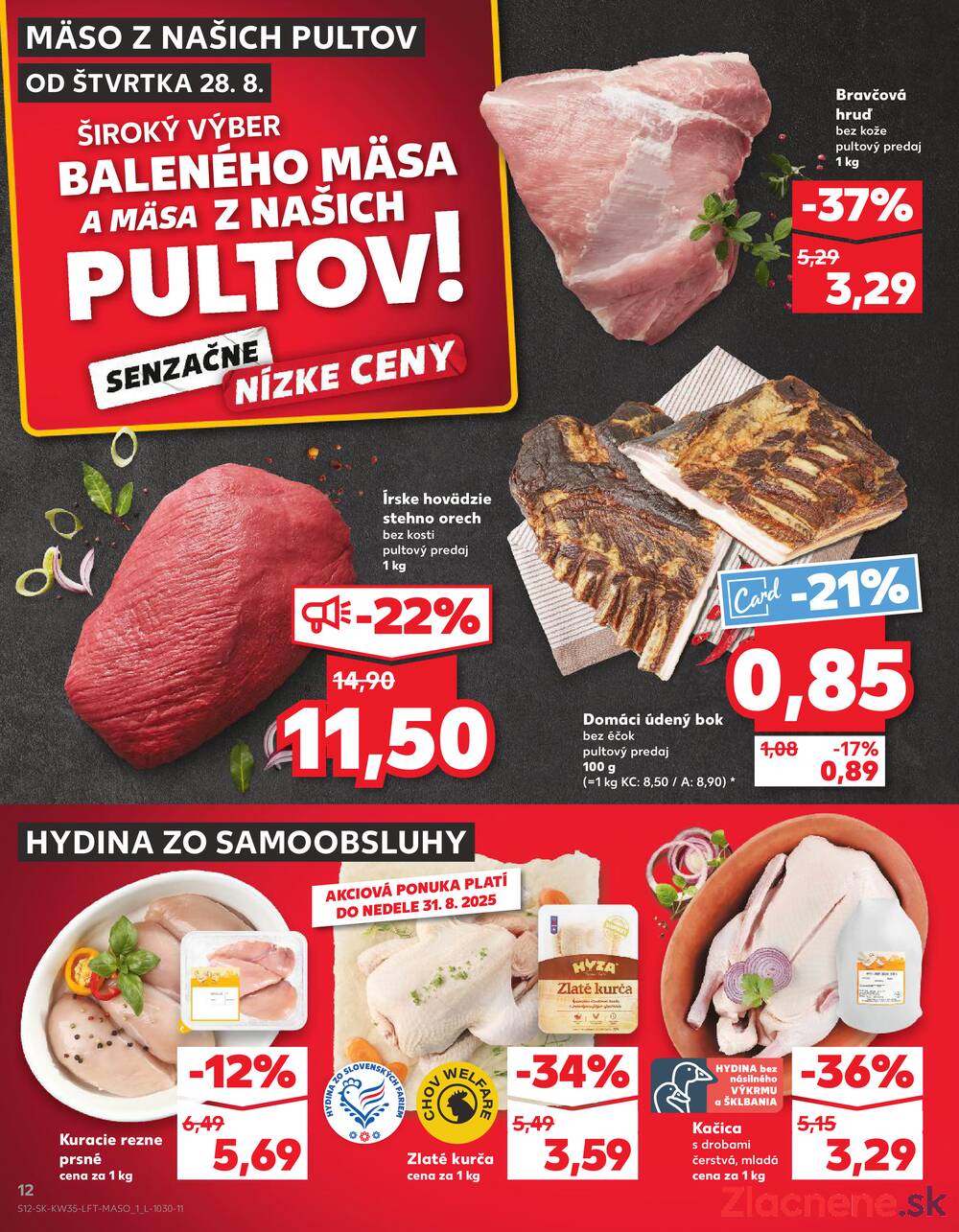 Leták Kaufland - Kaufland 28.8. - 3.9. - Kaufland Dunajská Streda - strana 12
