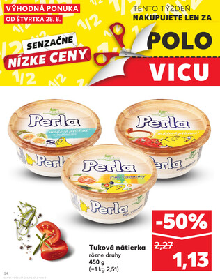 Kaufland 28.8. - 3.9. - Kaufland Partizánske