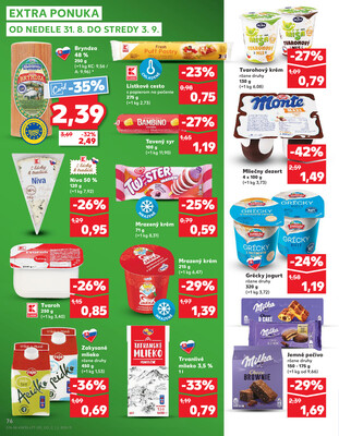 Kaufland 28.8. - 3.9. - Kaufland Partizánske