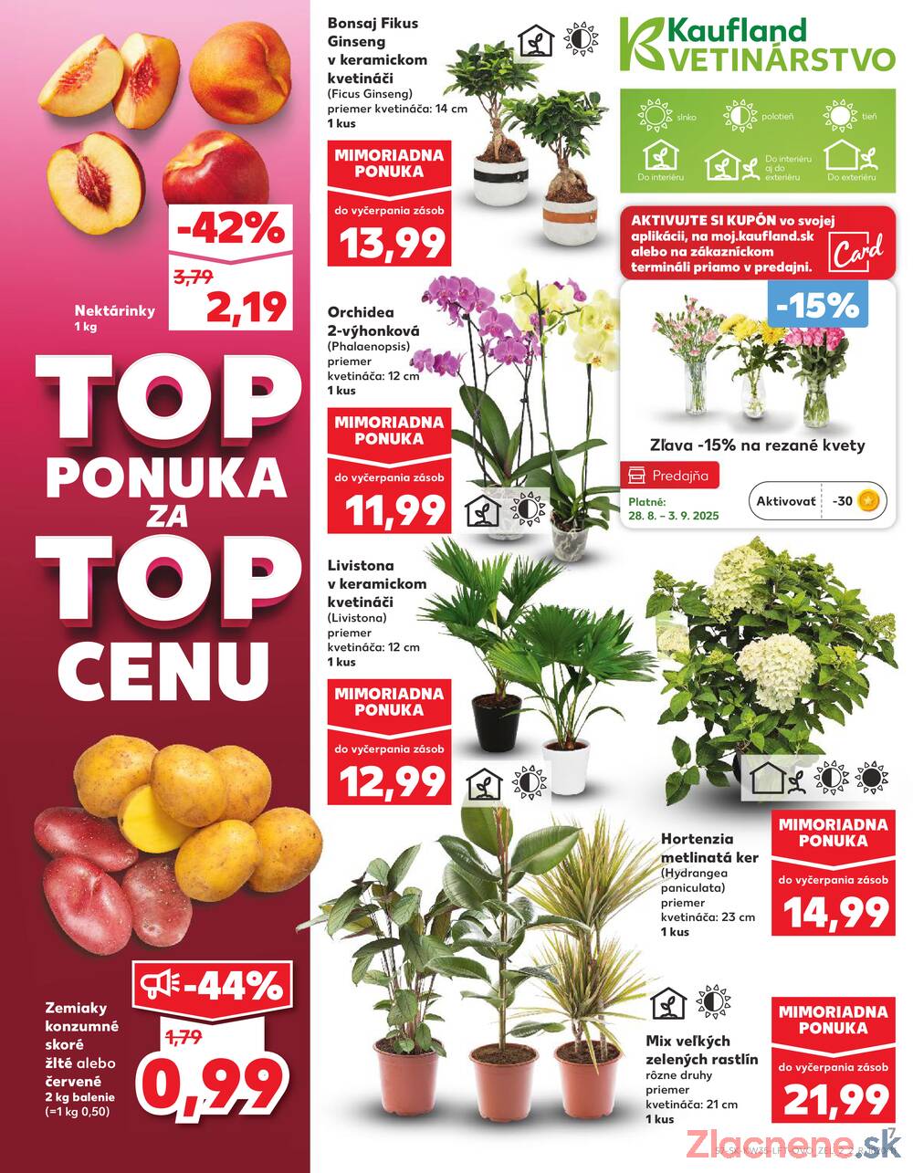 Leták Kaufland - Kaufland 28.8. - 3.9. - Kaufland Prievidza (Necpaly) - strana 7