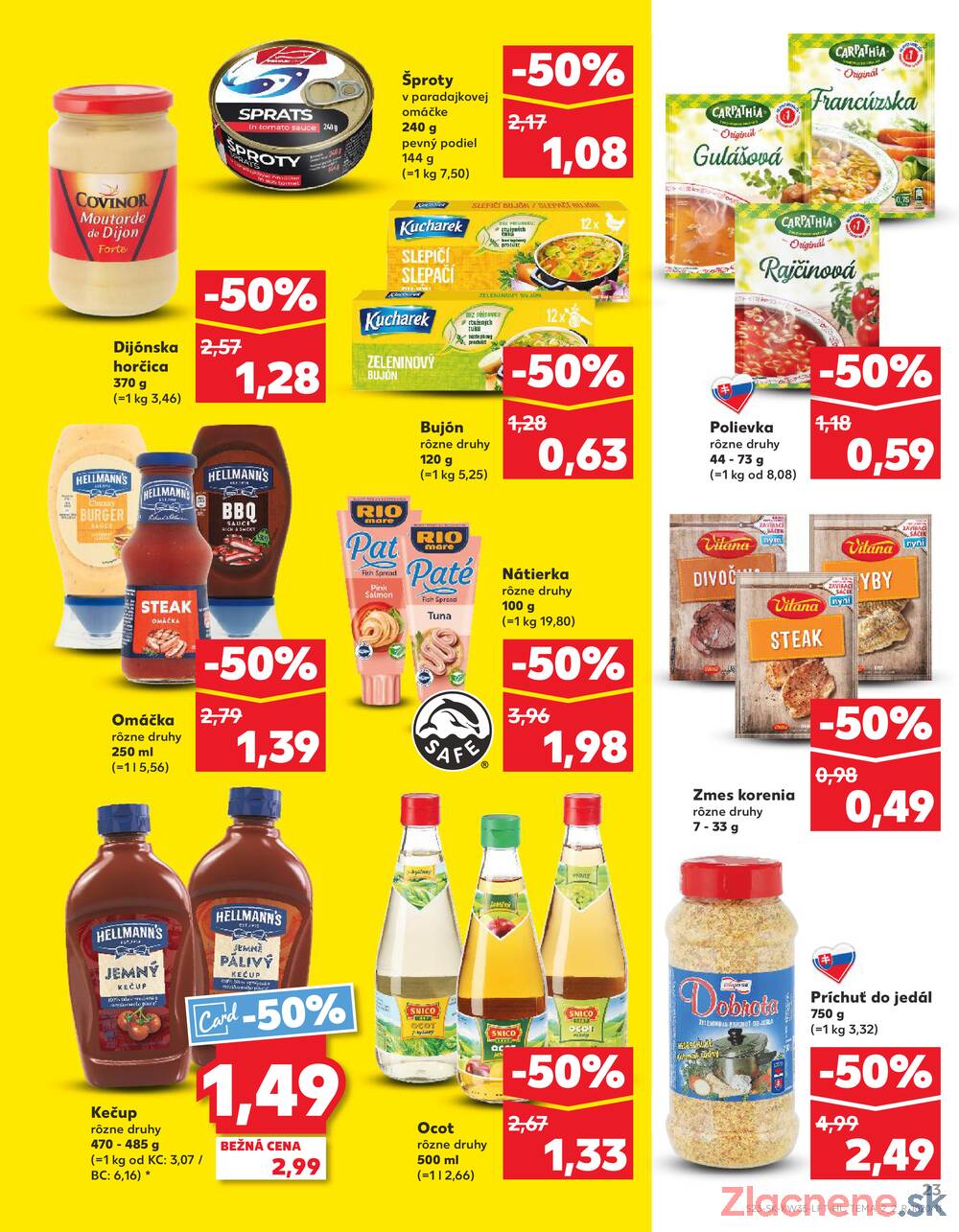 Leták Kaufland - Kaufland 28.8. - 3.9. - Kaufland Bratislava Danubia – Panónska cesta - strana 23