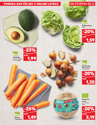 Kaufland 28.8. - 3.9. - Kaufland Topoľčany