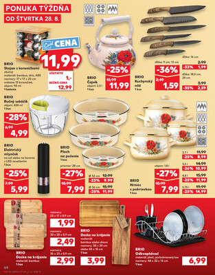 Kaufland 28.8. - 3.9. - Kaufland Topoľčany