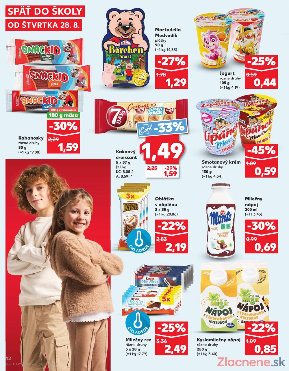 Leták Kaufland - Kaufland 28.8. - 3.9. - Kaufland (Harmincova, Bratislava - Dúbravka) - strana 42