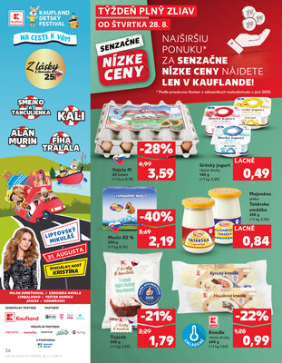 Kaufland 28.8. - 3.9. - Kaufland Liptovský Mikuláš