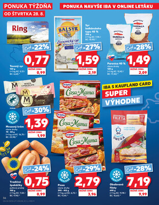 Kaufland 28.8. - 3.9. - Kaufland Liptovský Mikuláš
