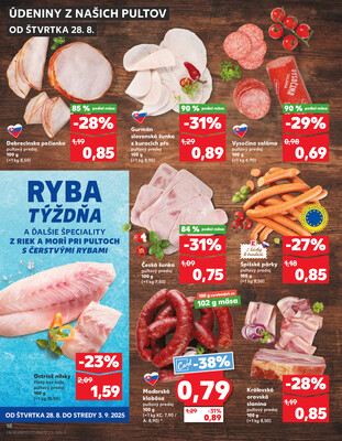 Kaufland 28.8. - 3.9. - Kaufland Košice - Popradská 