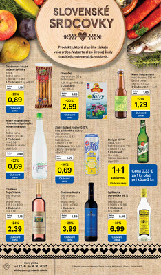 Tesco malé hypermarkety od 27.8. do 2.9.2025