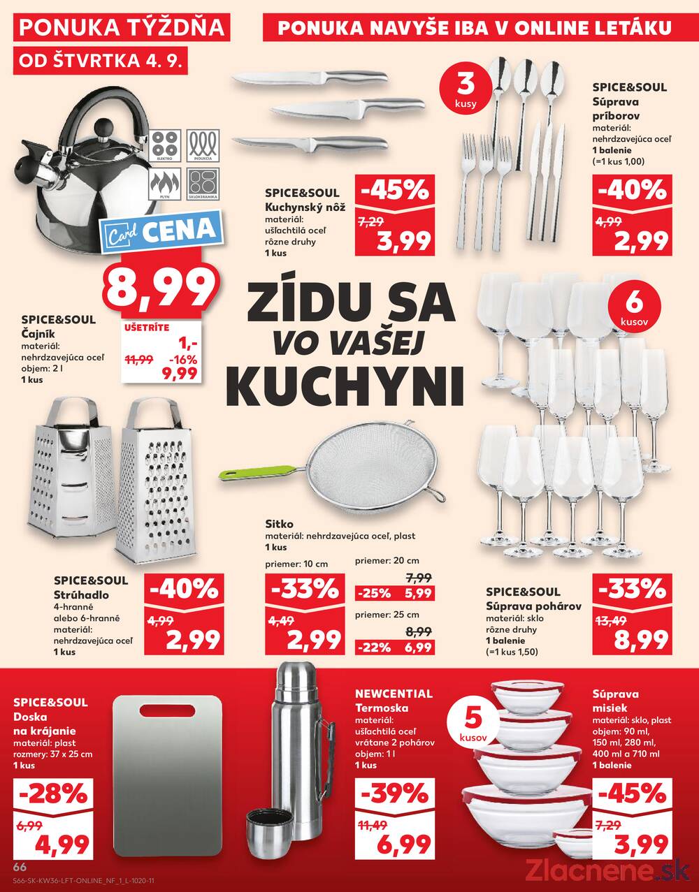 Leták Kaufland - Kaufland 4.9. - 10.9. - Kaufland Brezno - strana 66