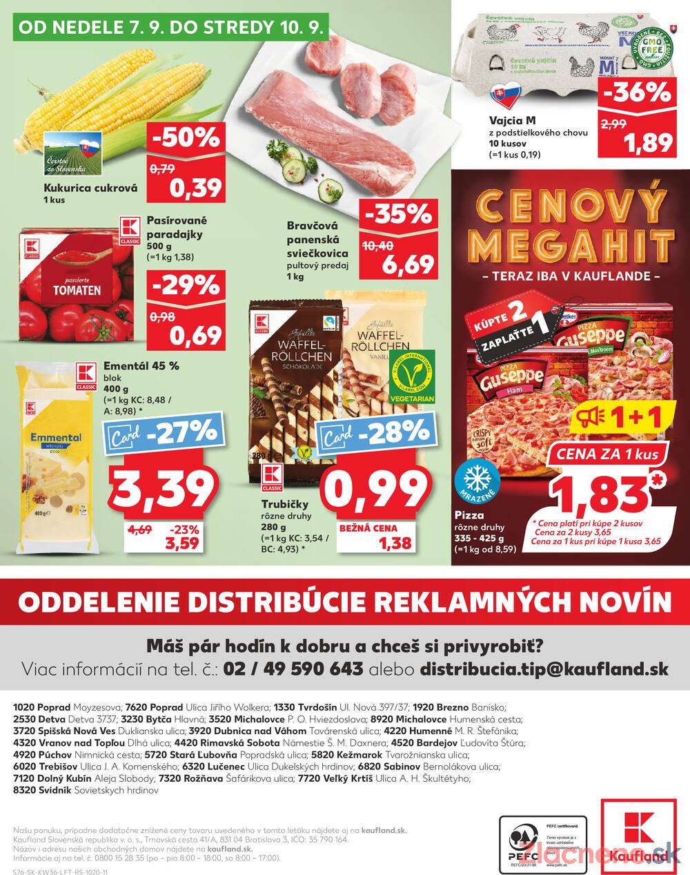 Leták Kaufland - Kaufland 4.9. - 10.9. - Kaufland Brezno - strana 76 Leták Kaufland - Kaufland 4.9. - 10.9. - Kaufland Brezno - strana 76