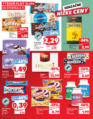 Kaufland 4.9. - 10.9. - Kaufland Michalovce