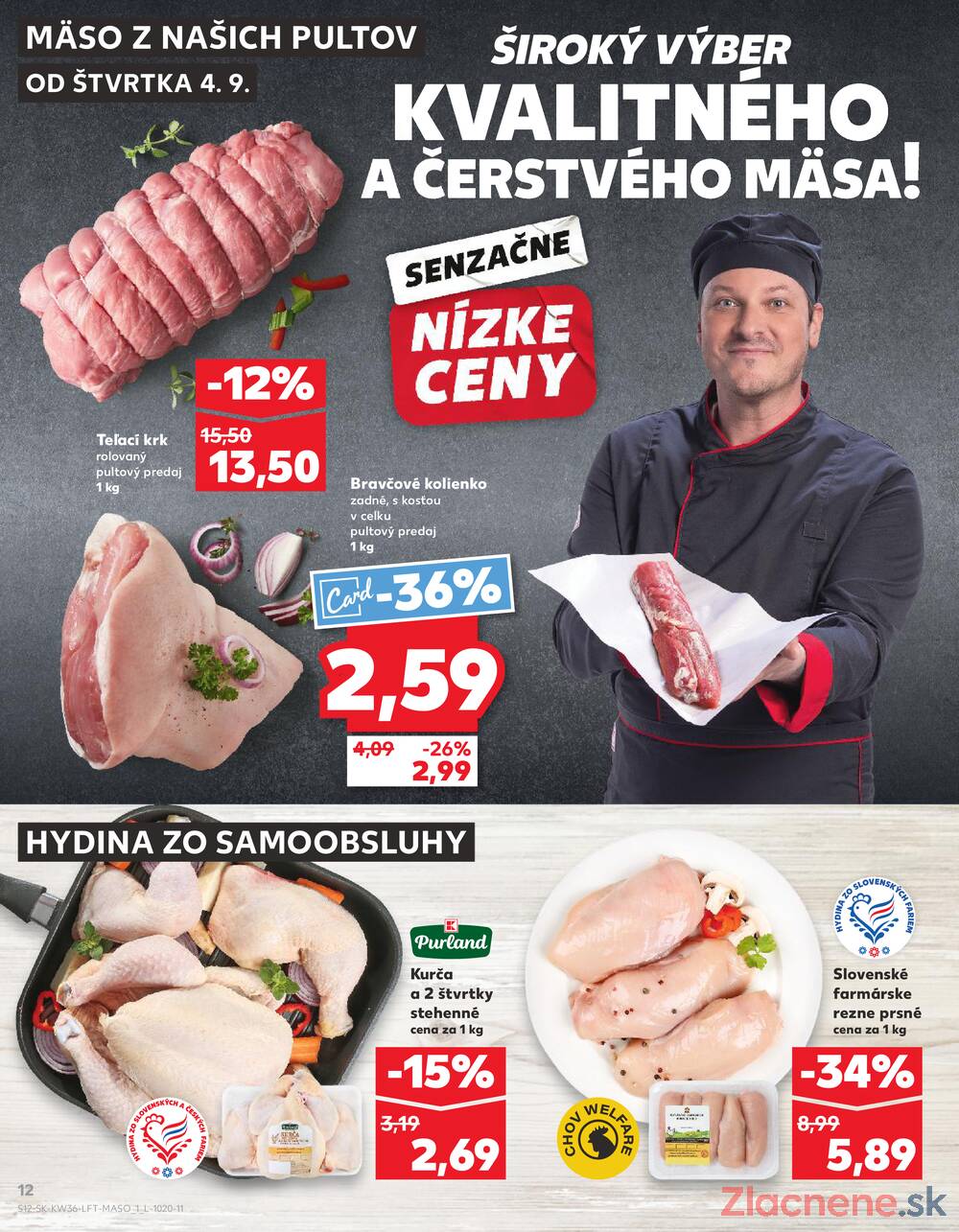 Leták Kaufland - Kaufland 4.9. - 10.9. - Kaufland Lučenec - strana 12