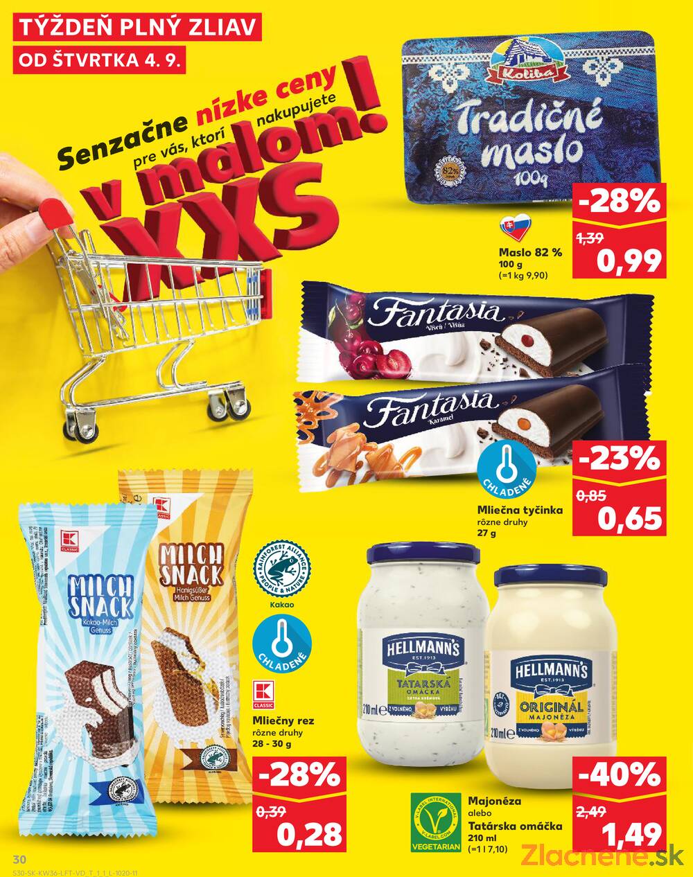 Leták Kaufland - Kaufland 4.9. - 10.9. - Kaufland Poprad - Jiřího Wolkera - strana 30