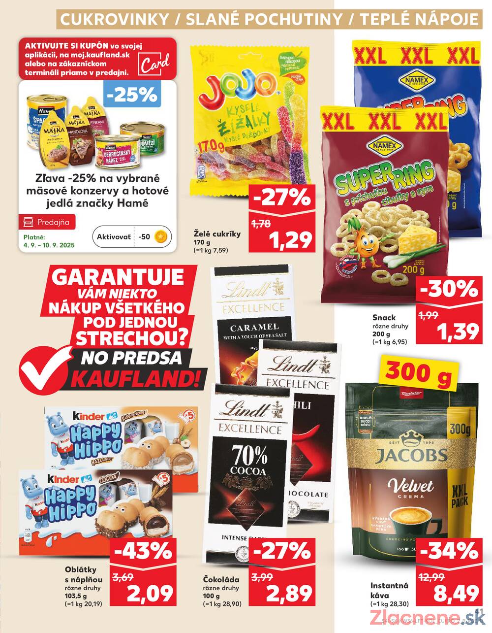 Leták Kaufland - Kaufland 4.9. - 10.9. - Kaufland Poprad - Jiřího Wolkera - strana 41