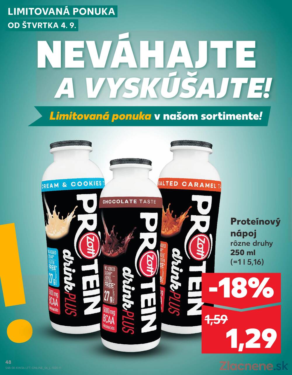 Leták Kaufland - Kaufland 4.9. - 10.9. - Kaufland Poprad - Jiřího Wolkera - strana 48